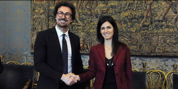 Virginia e Danilo annunciano insieme i 425 milioni stanzianti per la metropolitana di Roma