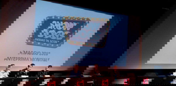 Show Dogs: Incontro con Giampaolo Morelli e il direttore del doppiaggio Massimiliano Alto