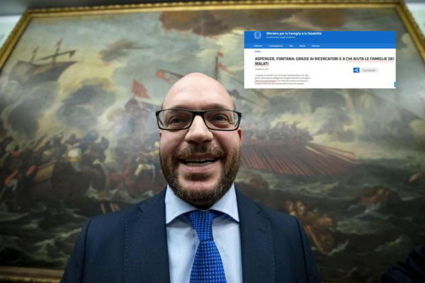 L’errore del ministro Fontana che definisce «malati» i ragazzi con la sindrome di Asperger