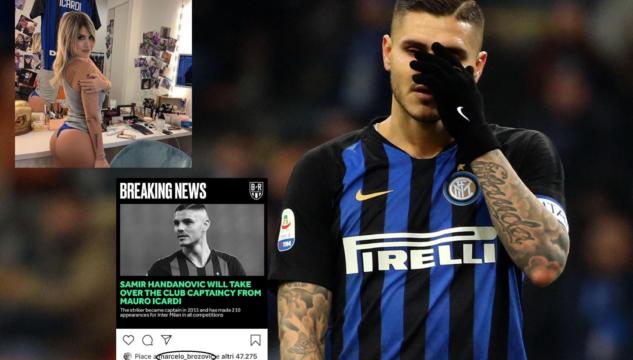 Mauro Icardi Capitano non convocato