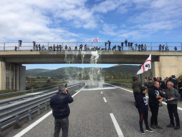 Nuoro, assalto a una cisterna che trasportava latte