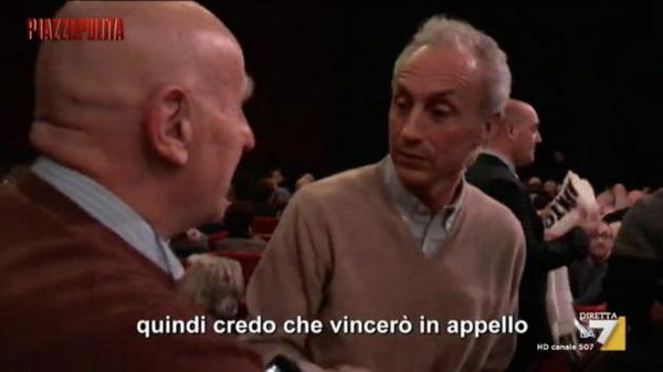 Marco Travaglio crede che vincerà l’appello contro Tiziano Renzi