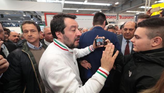 Matteo Salvini vìola il silenzio elettorale