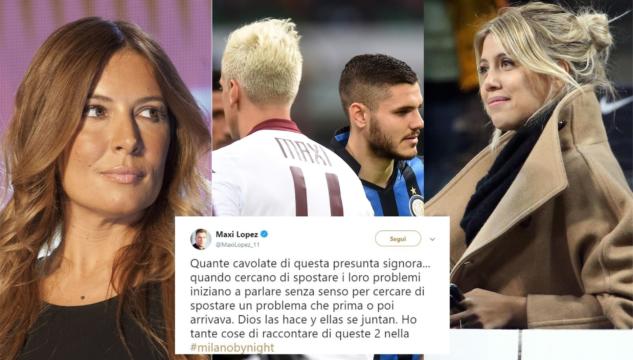 Maxi Lopez Selvaggia Lucarelli Wanda Nara