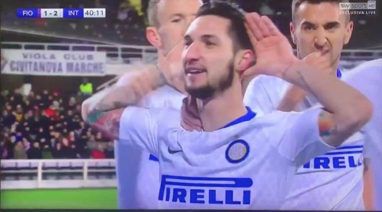 Perisic si arrabbia perché Politano esulta come Icardi | VIDEO