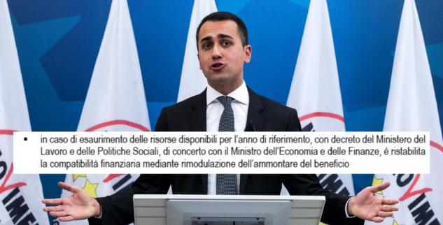 Reddito di cittadinanza, il sussidio sarà tagliato se non ci saranno risorse per tutti article-post