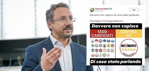 L’eurodeputato M5S dà la colpa all’inferiorità numerica per la sconfitta in Sardegna