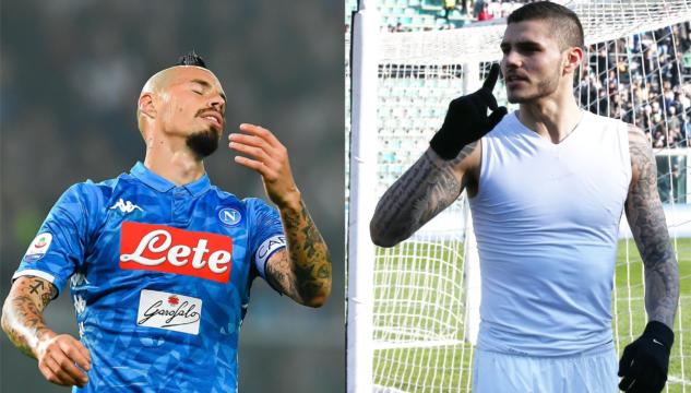San Valentino Hamsik e Icardi