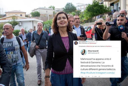 Boldrini d’accordo con la Isoardi sulla vittoria di Mahmood article-post