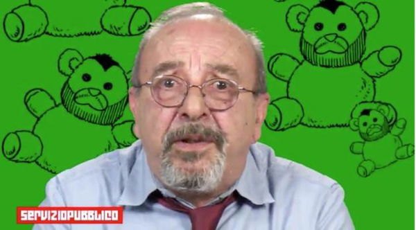 La Zecca, Vauro imita Luigi Di Maio che vuole bene all’«orsetto»