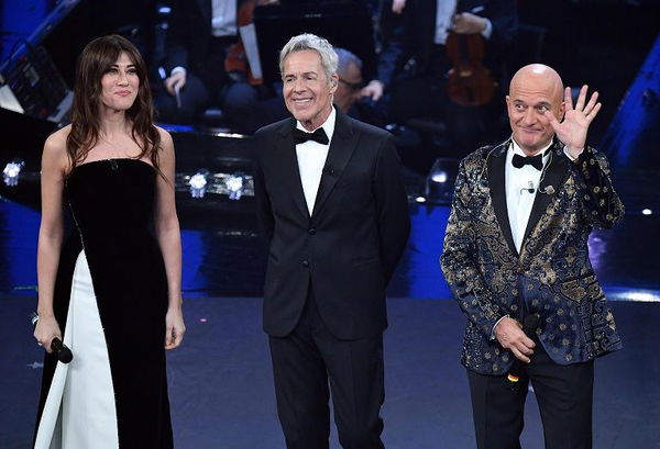 Auditel della prima serata di Sanremo: 10,1 milioni di spettatori, il 49,5%, in calo rispetto al 2018