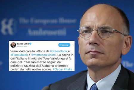 Perché Enrico Letta ha dedicato i premi Oscar a Matteo Salvini article-post