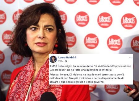 Laura Boldrini sul caso Diciotti: «Chi governa non è al di sopra della legge» article-post