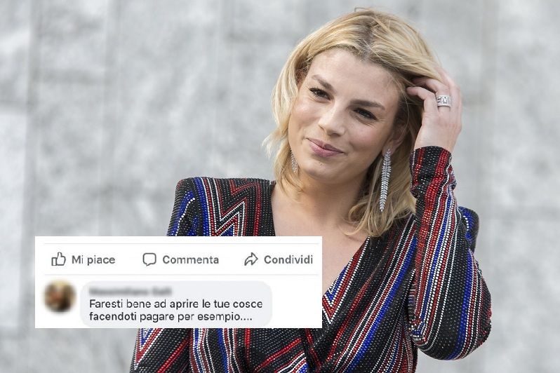 Il vergognoso post sessista del consigliere della Lega su Emma Marrone article-post