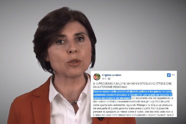 La senatrice M5S contro la linea-Di Maio: «Il Parlamento non vieti il processo a Salvini»