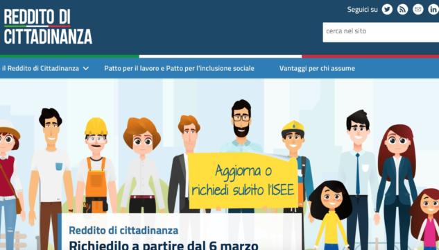 sito reddito di cittadinanza