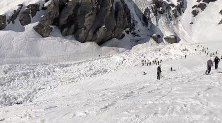 Valanga travolge sciatori sulla pista a Crans Montana article-post