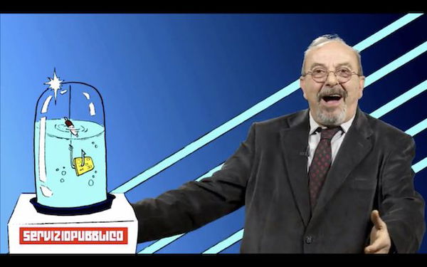 «La Zecca» di Vauro: la card del reddito di cittadinanza e «i venti d’Abruzzo»