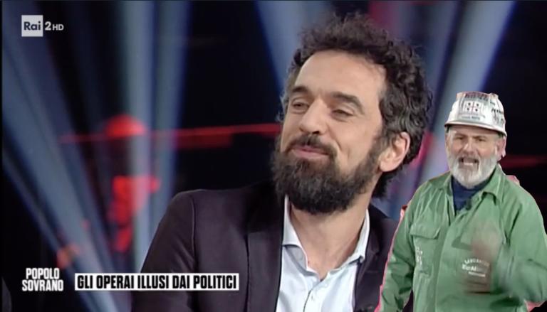 Dino Giarrusso ha mandato a quel paese l’operaio del Sulcis Antonello Pirotto | VIDEO