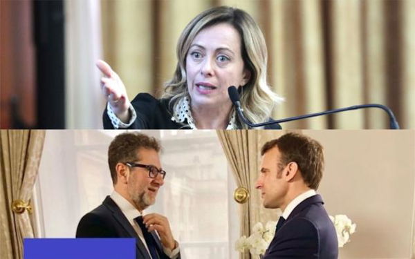 Giorgia Meloni ‘detta’ l’intervista di Fazio a Macron