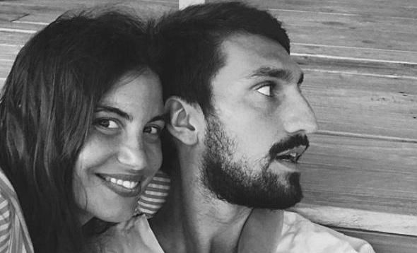 Francesca Fioretti e Davide Astori