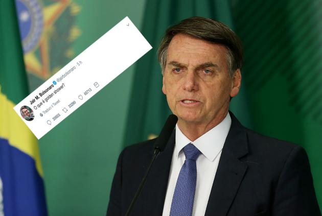 Bolsonaro ha chiesto a 3,5 milioni di followers «cos’è una golden shower?» article-post