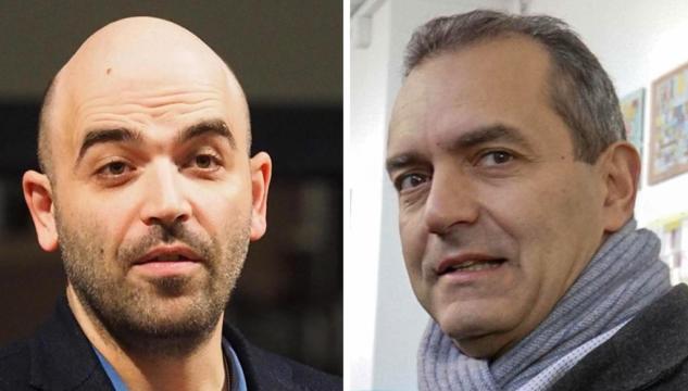 Luigi De Magistris Roberto Saviano