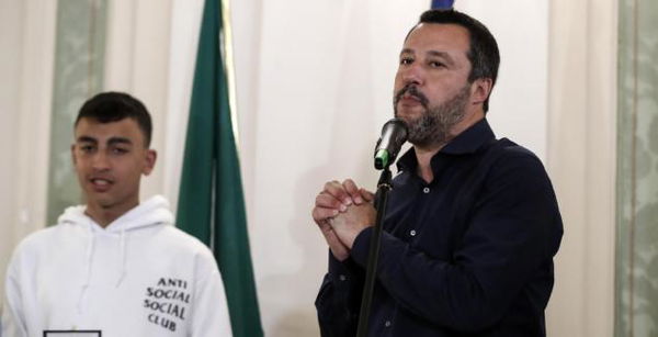 Salvini sulla cittadinanza a Rami: «Che c’entra Di Maio? Ho deciso da solo, non ragiono a capocchia»