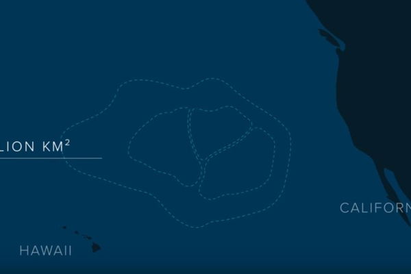 È grande tre volte la Francia: si espande l’Isola di plastica del Pacifico