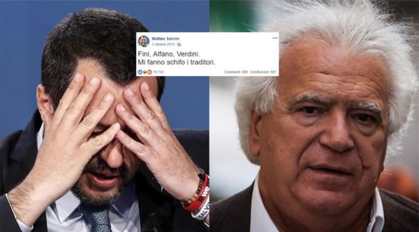 Quando Matteo Salvini era «schifato» dal padre della sua attuale fidanzata