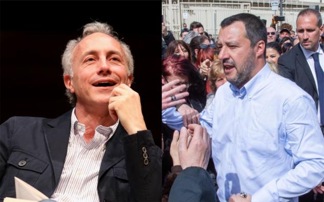 Travaglio: «Salvini è un caz***o troglodita, ma parla il linguaggio della gente» article-post