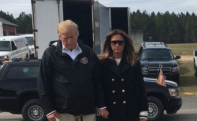 Melania Trump è stata sostituita da una sosia?