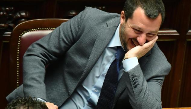Salvini alla Camera vaccini