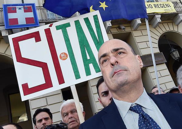 Nicola Zingaretti: «Criminale interrompere i lavori per la Tav»