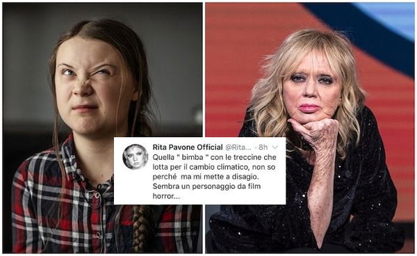 Rita Pavone dice che Greta Thunberg la «mette a disagio»