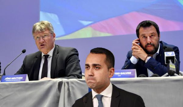 Di Maio critica Salvini per i suoi alleati negazionisti, ma AFD è nello stesso gruppo del M5S in Europa