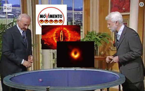 Dalla coincidenza con il Def, all’occhio di Sauron: la rete si scatena per la foto del buco nero