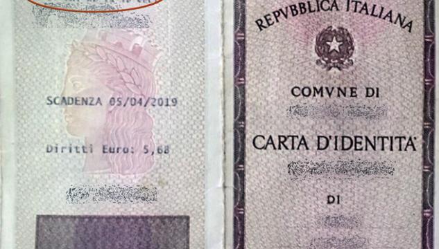Carta d'identità