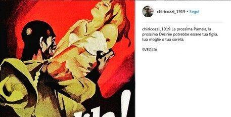 Chiricozzi, il consigliere di CasaPound che scriveva: «La prossima Pamela potrebbe essere tua figlia»