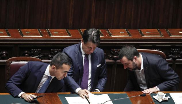 Conte, Di Maio e Salvini