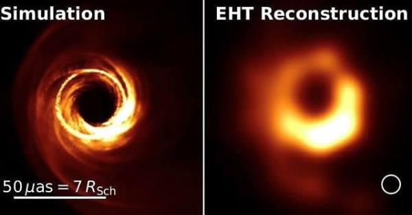 «La foto del buco nero non è né una foto, né un buco nero»