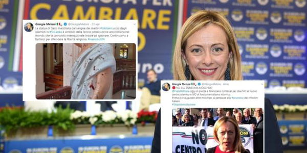 Giorgia Meloni cambia idea sulla libertà religiosa. In tre giorni