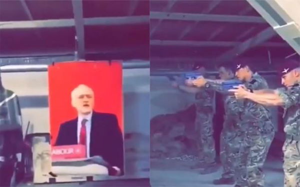 La Brexit e il video dei militari britannici che sparano contro l’immagine di Corbyn