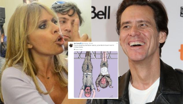 Jim Carrey Mussolini