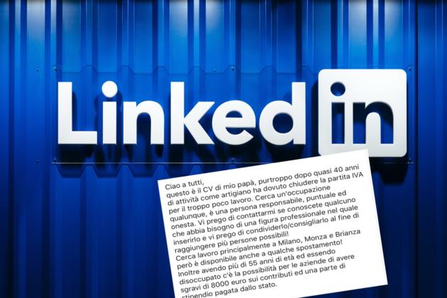 La commovente storia di Nicholas che aiuta il padre 57enne a cercare lavoro su LinkedIn article-post