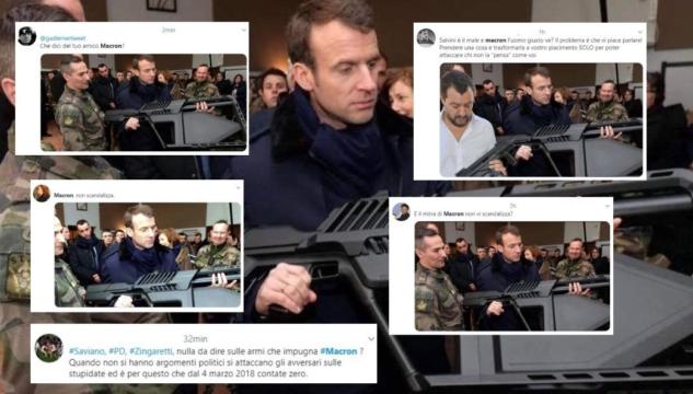 Macron fucile anti-droni