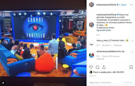 Mentre bruciava Notre Dame, Salvini guardava il Grande Fratello article-post