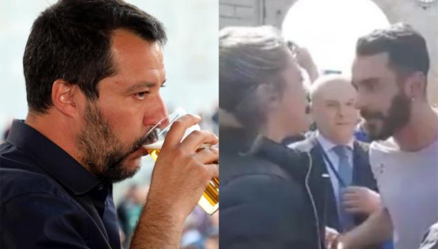 Salvini poliziotta aggredita a