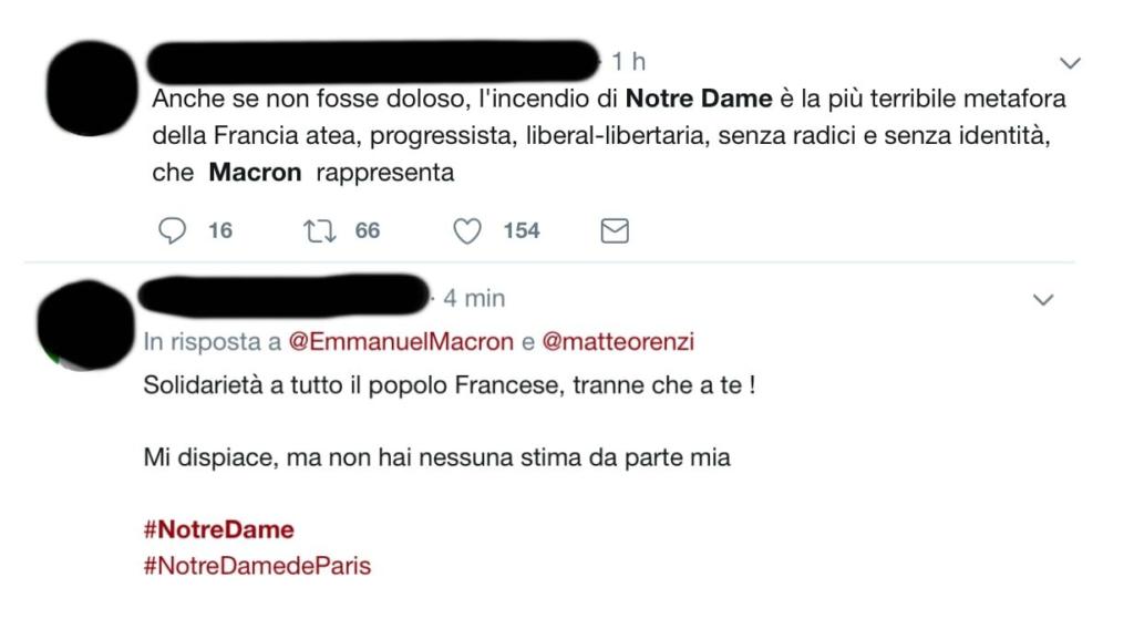 Insulti Macron
