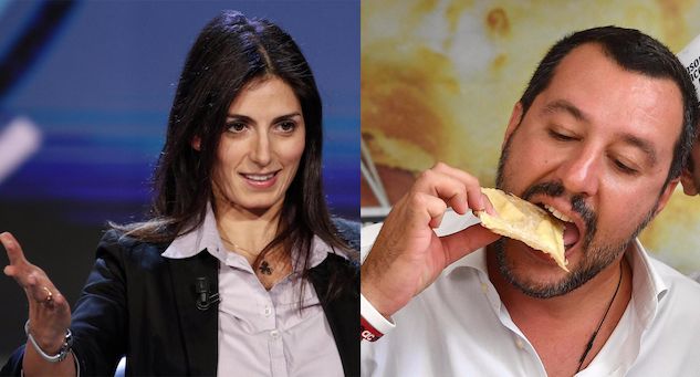 Virginia Raggi risponde a Salvini: «Mattè, magna tranquillo» article-post